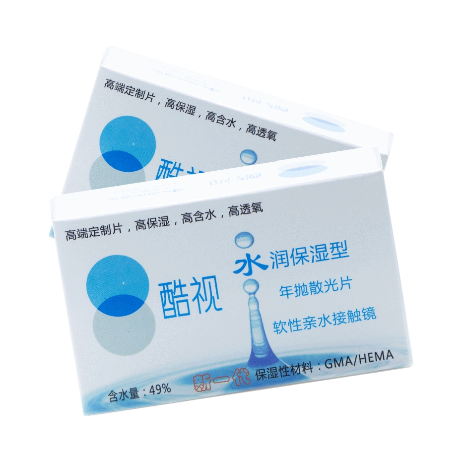 推荐商品：酷视 年抛散光隐形眼镜 水润保湿