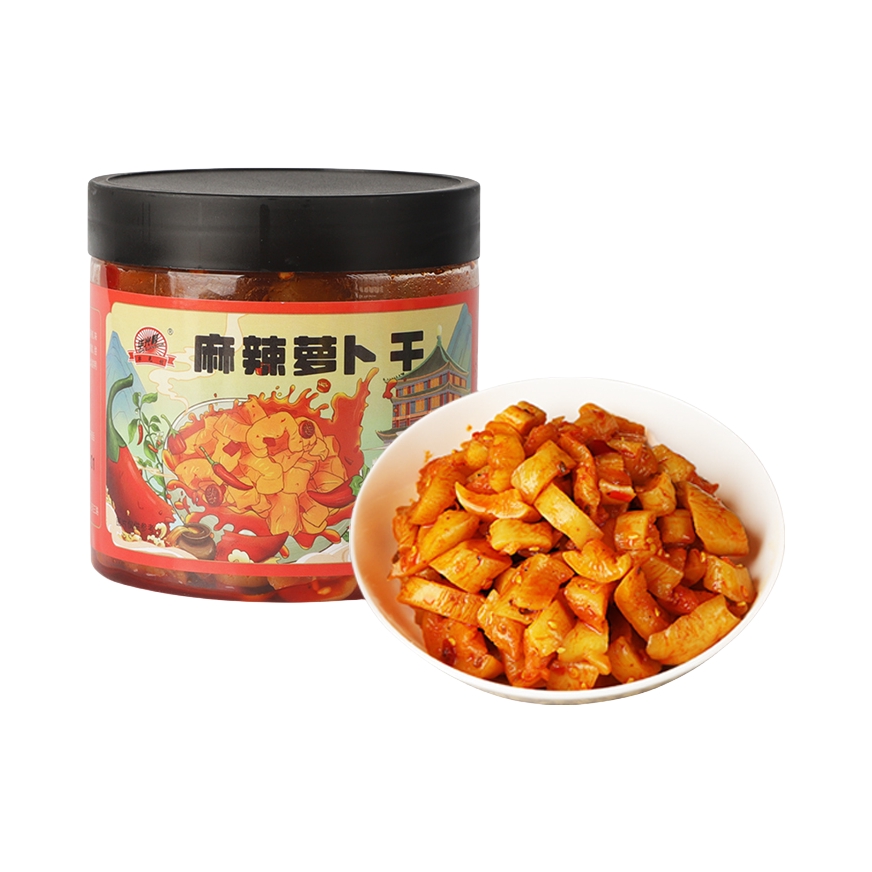 推荐商品：华光村 下饭菜 麻辣萝卜干 瓶装