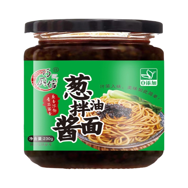 推荐商品：巧厨倌 葱油拌面酱 瓶装