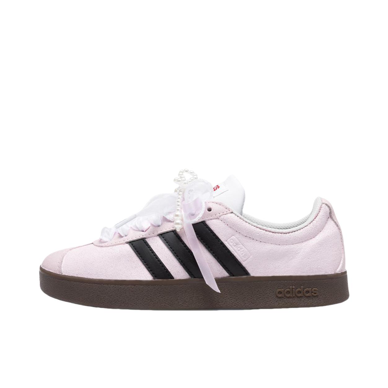 推荐商品：定制款 adidas neo Vl Court 板鞋 减震抗冲击性防水合成革甜酷美式包裹性 桃乐丝