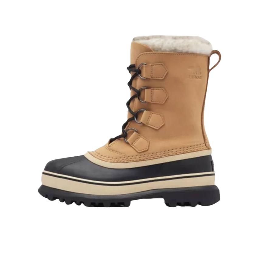 推荐商品：SOREL 系带 厚底 短筒 保暖 雪地靴 NL1005280 棕色