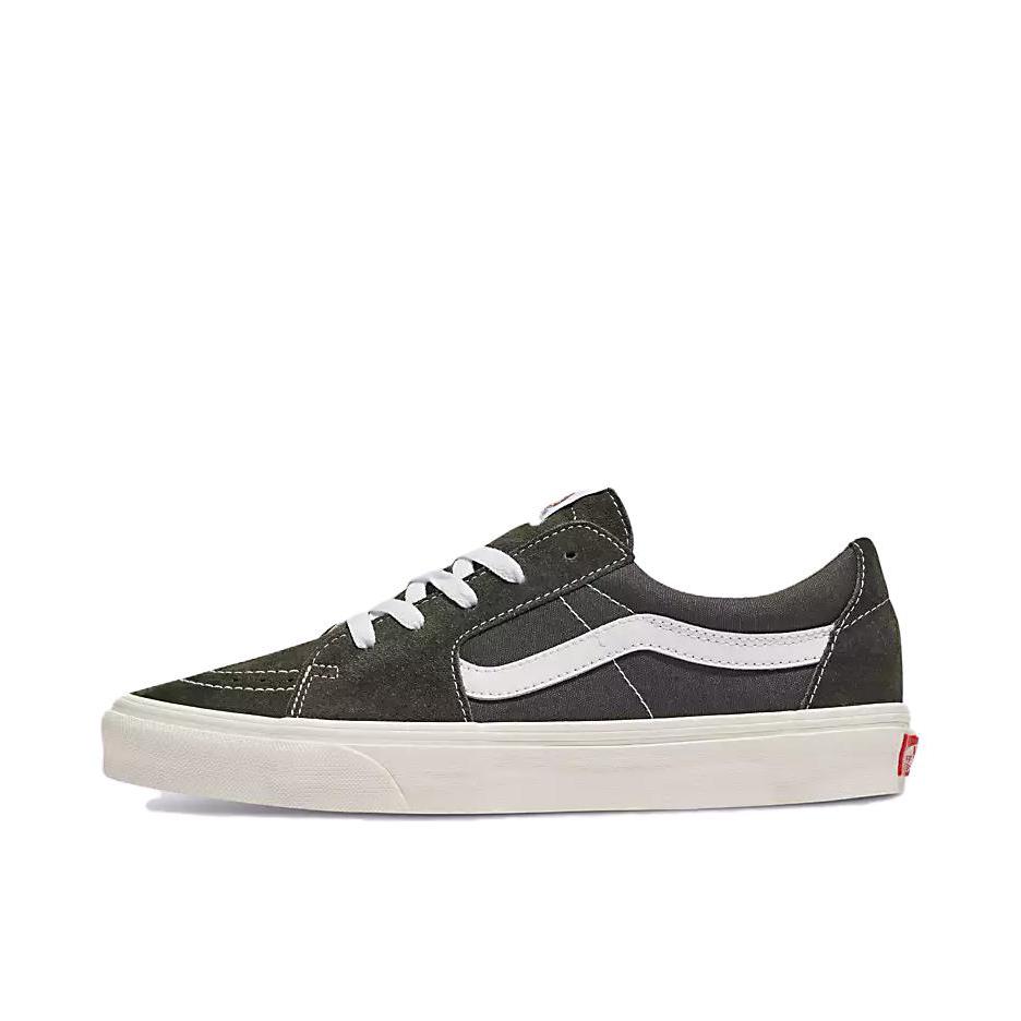 推荐商品：Vans/范斯 SK8-Low 板鞋 防滑耐磨舒适减震潮流拼接百搭休闲复古风帅气高街运动简约风薄底 深黑色