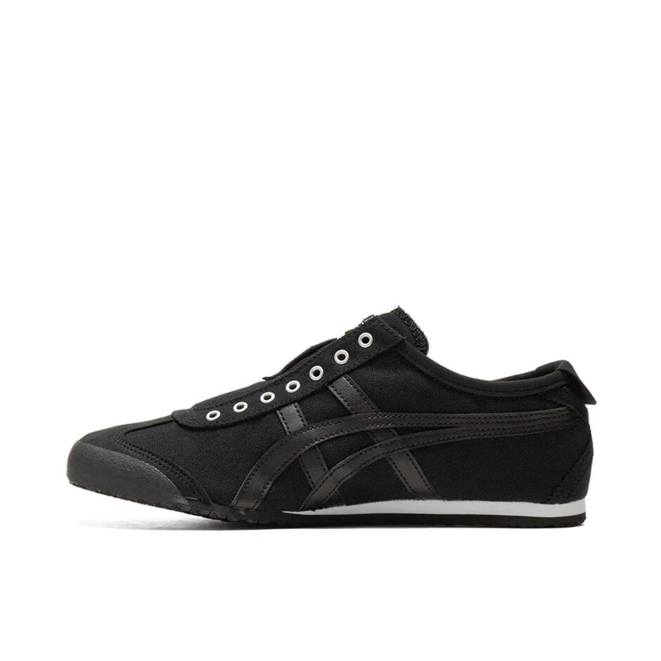 推荐商品：Onitsuka Tiger/鬼塚虎 Mexico 66 Slip-on 懒人鞋 德训鞋 运动休闲鞋 复古轻便透气一脚蹬舒适百搭 熊猫/碳黑色/白色