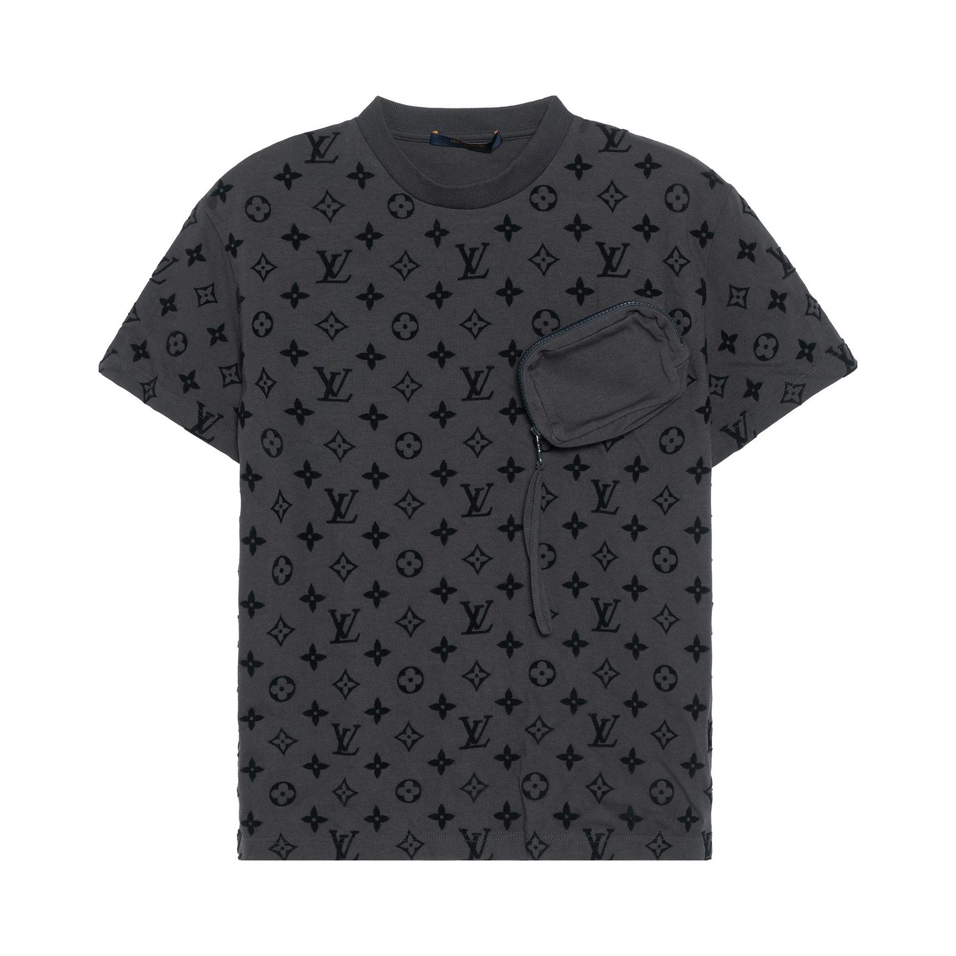 Louis Vuitton Monogram 尼龙搭扣短袖T恤 男女同款 1A7QD