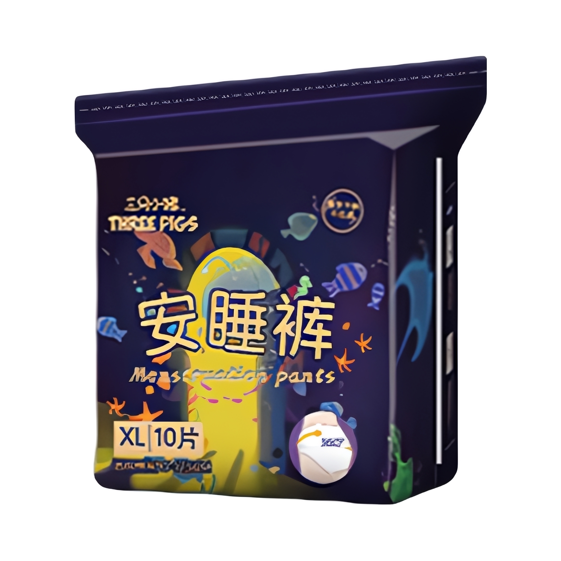 推荐商品：三只小猪 蚕丝棉柔日用夜用安睡裤XL码 超弹经期防漏