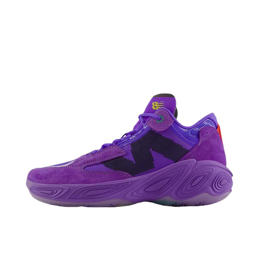 推荐商品：New Balance Fresh Foam BB v2 篮球鞋 缓震防滑耐磨低帮圆头复古百搭时尚 紫色