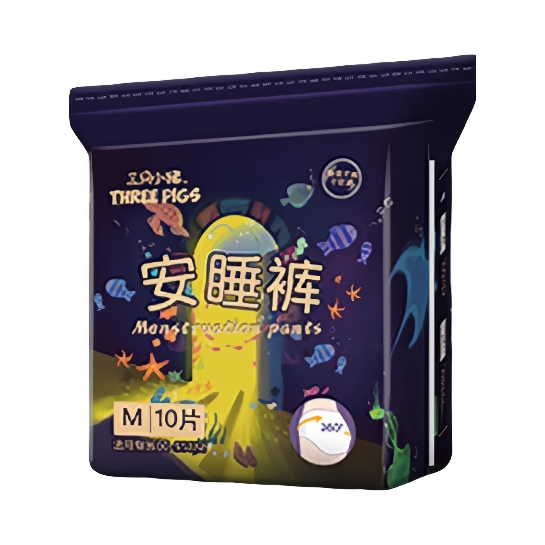 推荐商品：三只小猪 蚕丝棉柔日用夜用安睡裤XL码 超弹经期防漏