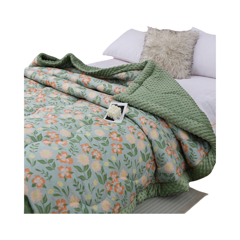 推荐商品：B类 升级款 飞边磨毛 大豆纤维被子 夏被