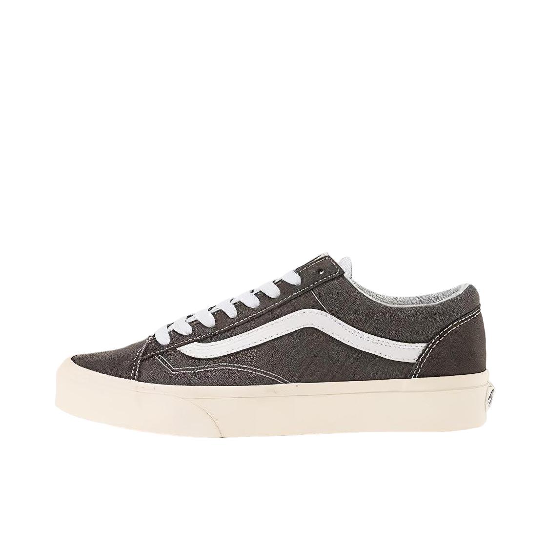 推荐商品：Vans/范斯 Style 36 滑板鞋 板鞋 舒适轻便防滑耐磨复古百搭帆布拼接防水运动 36 Retro Sports Gray  深灰色