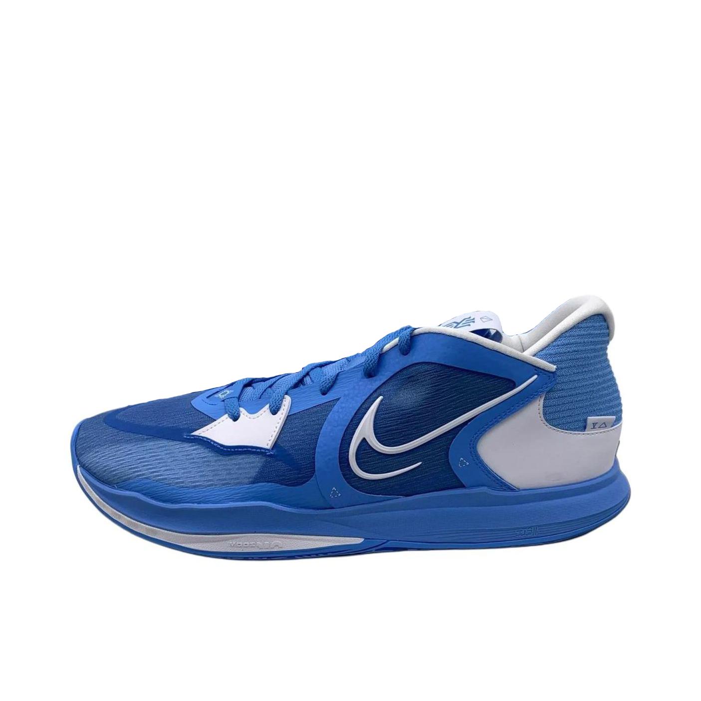 推荐商品：Nike Kyrie Low 5 透气 防滑耐磨 支撑 圆头织物 实战 篮球鞋 蓝色