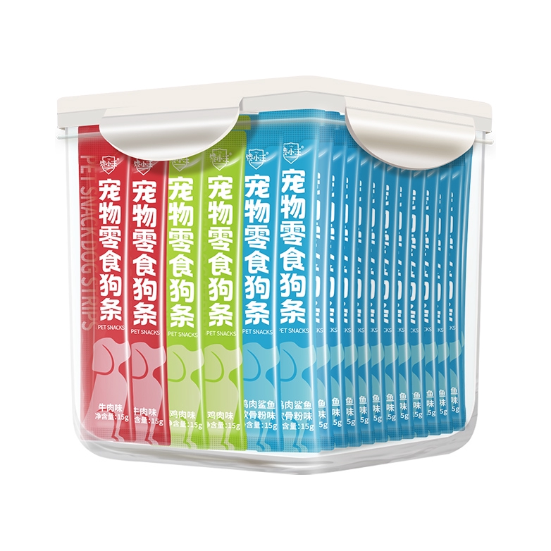 推荐商品：馋小汪 狗狗零食湿粮拌饭肉泥训练奖励狗条15g