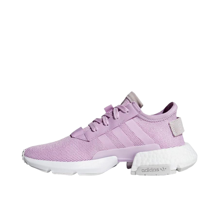 推荐商品：adidas Originals POD-S3.1 减震回弹 防滑耐磨 轻便透气 舒适 时尚 复古百搭 运动休闲鞋 Clear Lilac/Orchid Tint/White 浅紫
