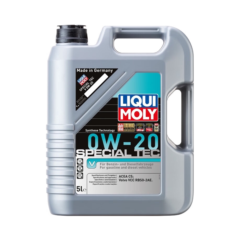 推荐商品：LIQUI MOLY/力魔 特技V 0W-20 C5级 机油
