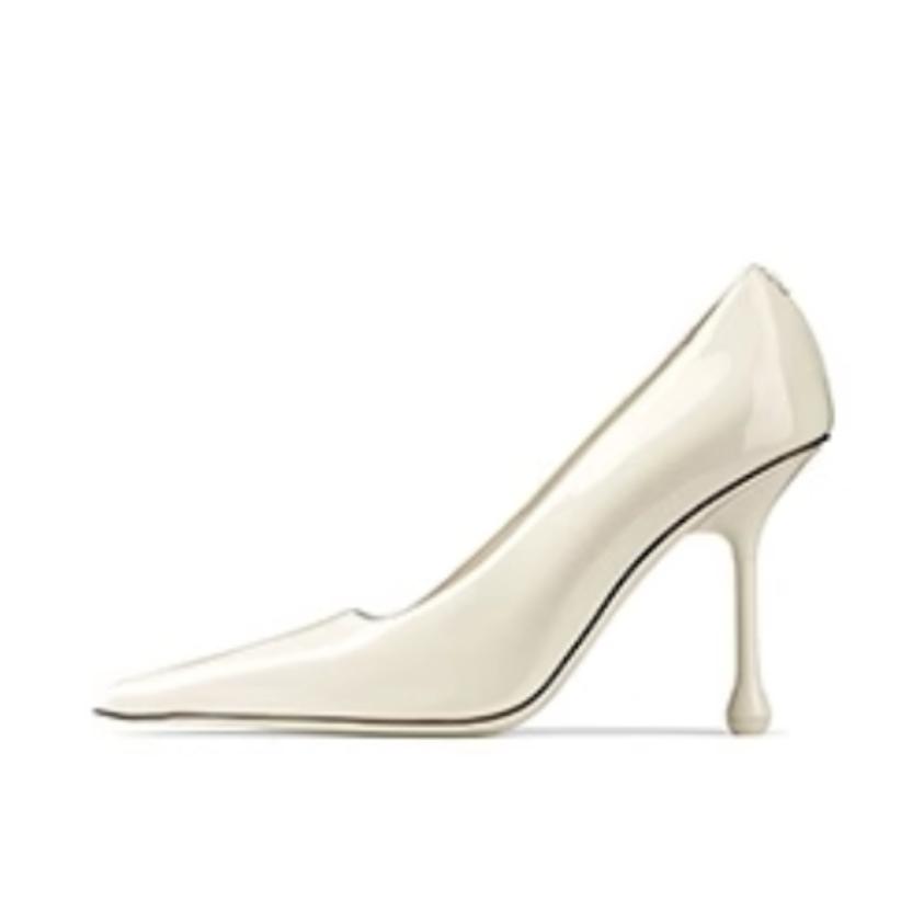 推荐商品：Jimmy Choo IXIA 系列 浅口 休闲 欧美 高跟鞋 拿铁色
