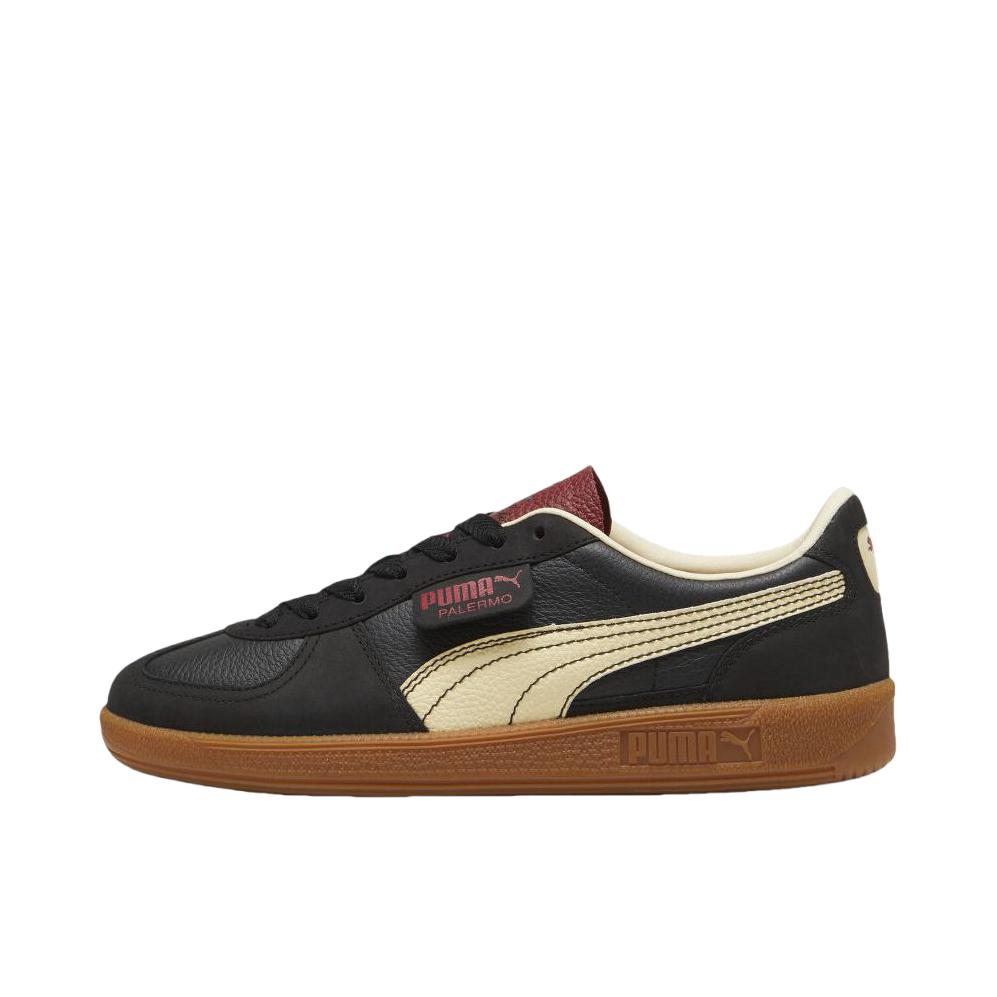 推荐商品：【朴彩英同款】 Puma/彪马 Palermo Og T头鞋 德训鞋 运动休闲鞋 时尚潮流拼接舒适百搭薄底复古 黑色
