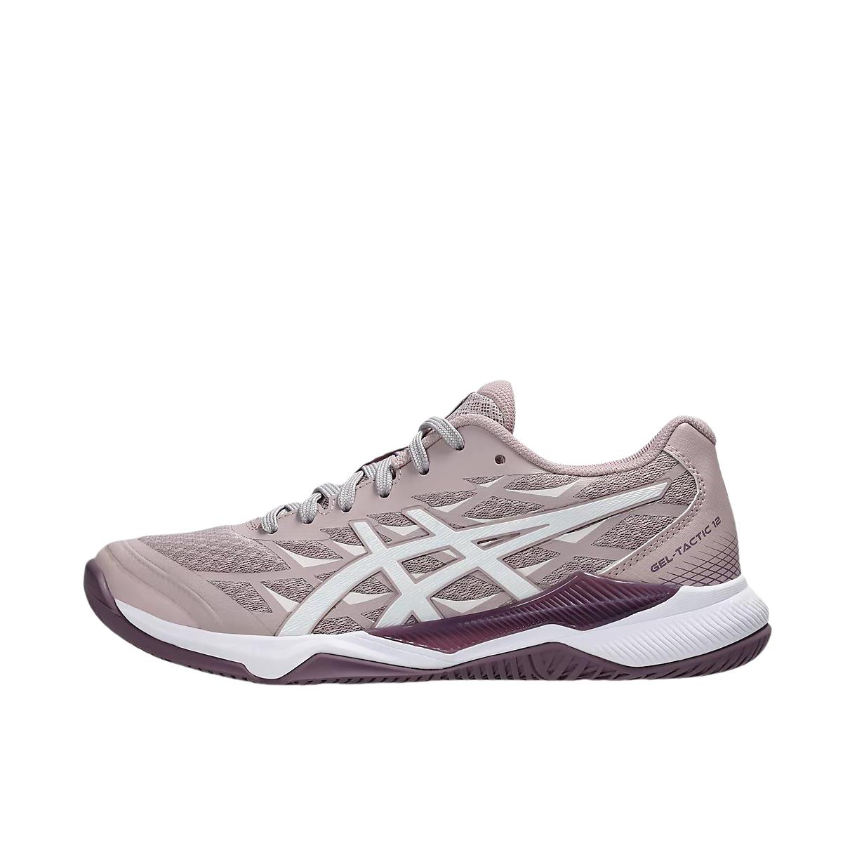 推荐商品：Asics/亚瑟士 Gel-Tactic 12 减震耐磨 防滑 透气网布 稳定支撑 舒适百搭 灵活 排球鞋 粉色/白色