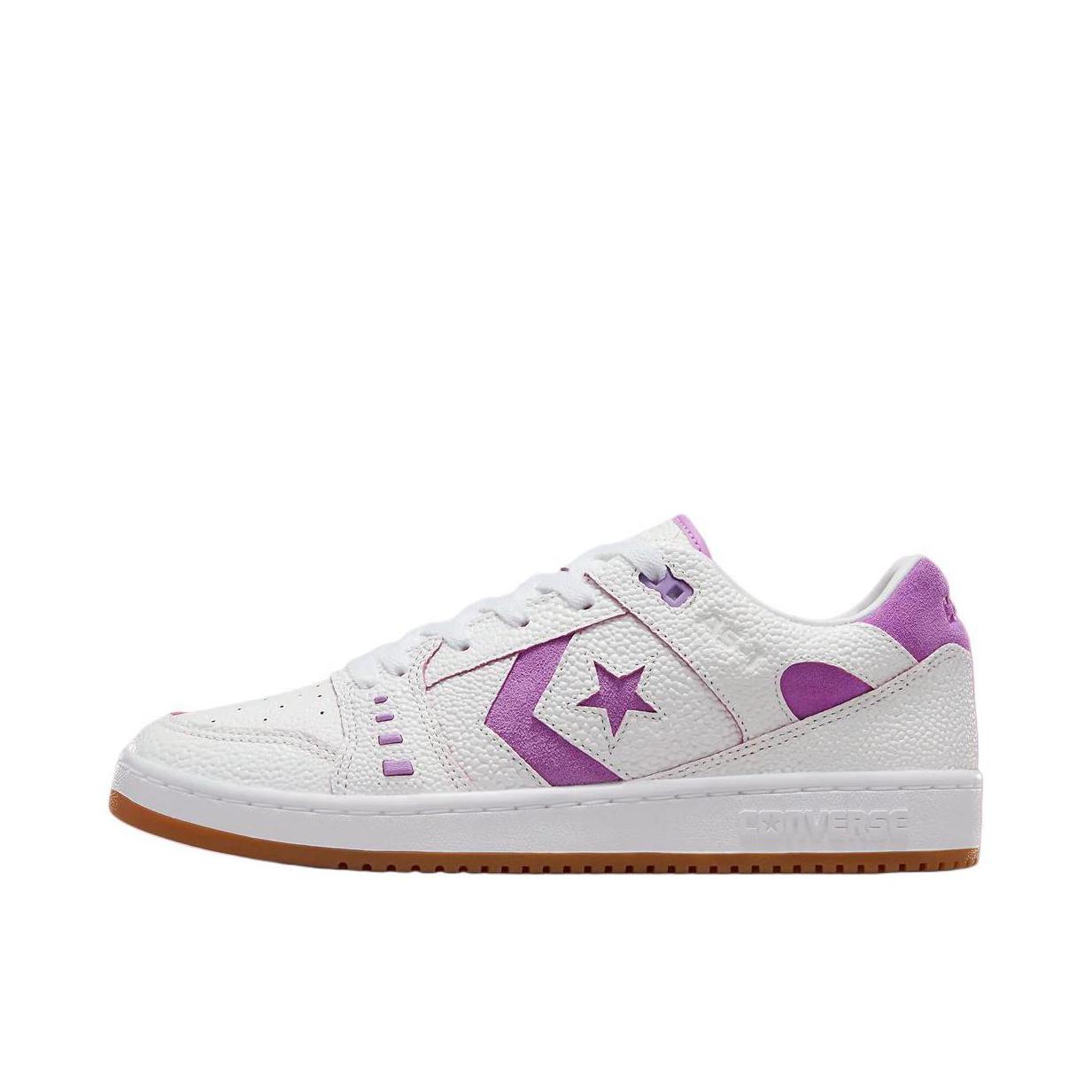 推荐商品：Converse/匡威 AS-1 Pro 时尚百搭 休闲 减震耐磨 防滑舒适 板鞋 Alexis Sablone联名/低帮/白色/紫色