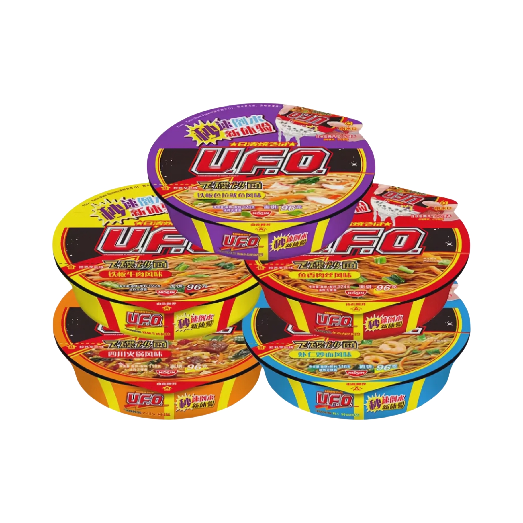 推荐商品：UFO 126g/碗 飞碟炒面 多口味组合
