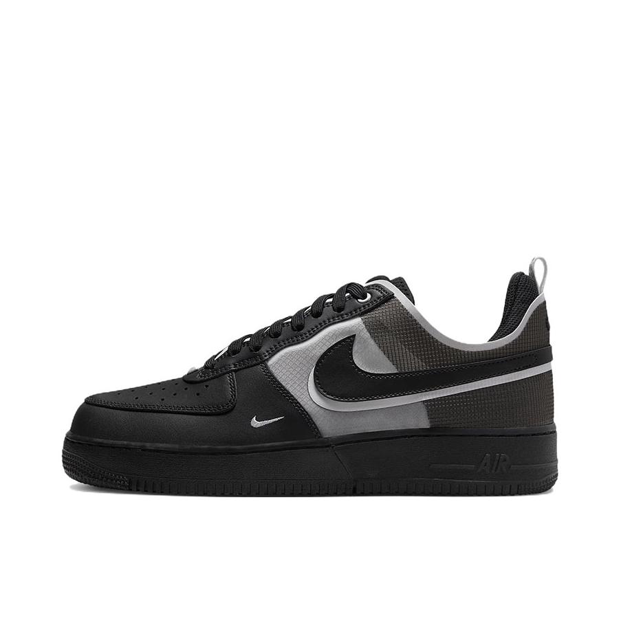 推荐商品：Nike Air Force 1 空军一号 板鞋 轻便舒适百搭耐磨防滑复古 React/黑色/银灰