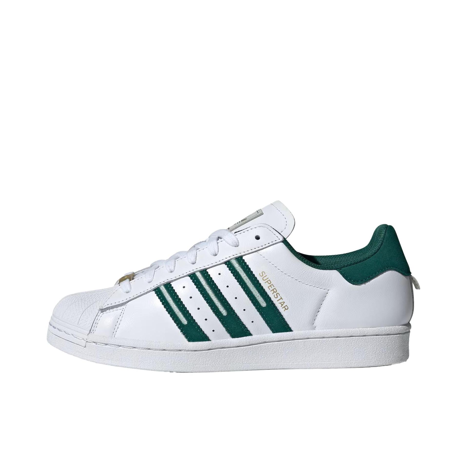 推荐商品：adidas originals Superstar Bonega 板鞋 贝壳头防滑耐磨舒适轻便百搭简约潮流 白色/绿色