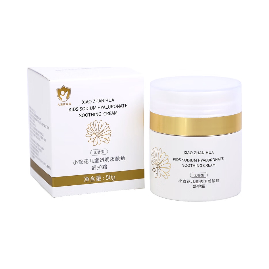 推荐商品：小盏花 儿童面霜透明质酸钠滋润保湿秋冬补水