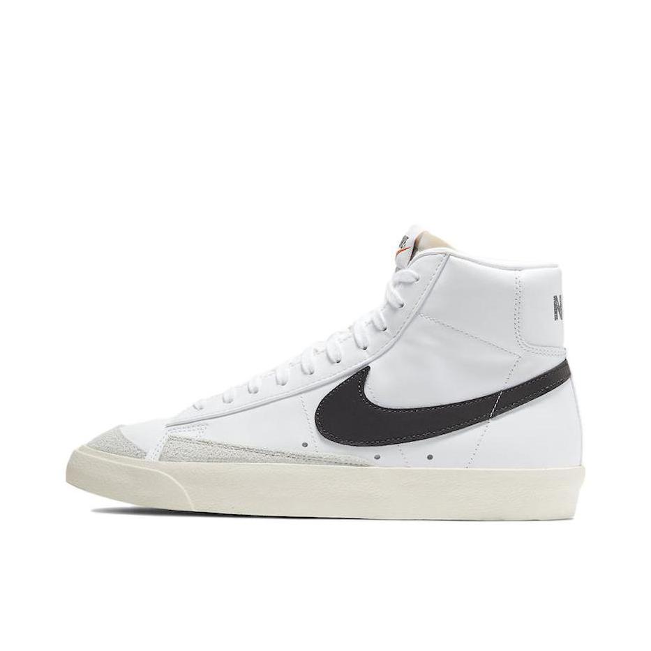 推荐商品：Nike Blazer 板鞋 经典复古防滑舒适百搭 White/Black 中帮/白色/巴洛克棕