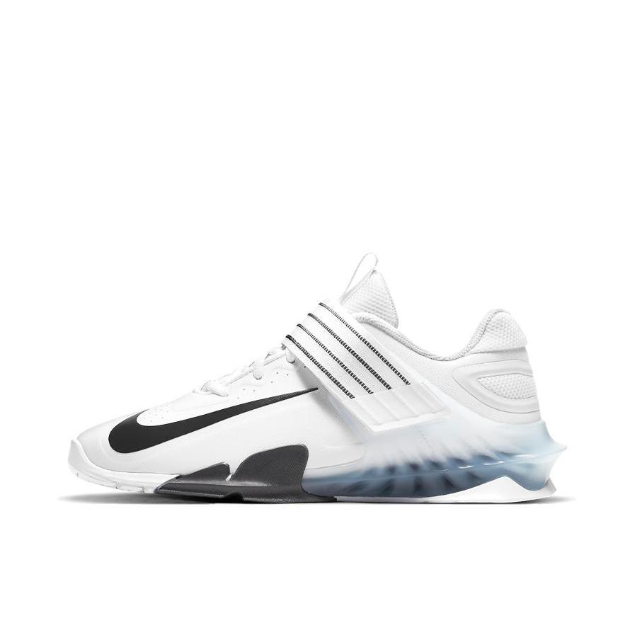推荐商品：Nike Savaleos 魔术贴 防滑耐磨 舒适百搭 深蹲 训练鞋 白色/黑色