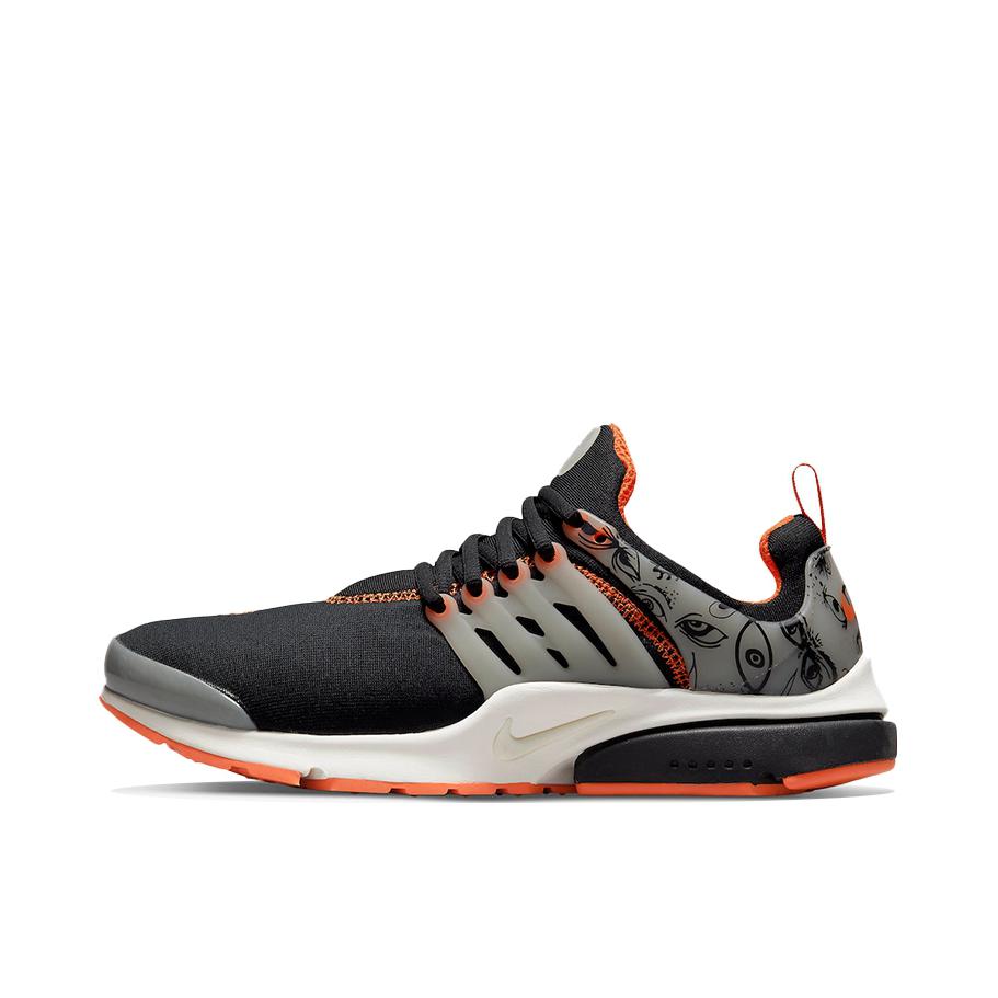 推荐商品：Nike Air Presto 跑鞋 减震回弹轻便透气防滑耐磨低帮圆头 Halloween 黑色/海星橙