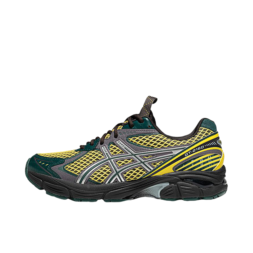 推荐商品：Asics/亚瑟士 GT-2160 跑鞋 拼接舒适缓震网面防滑耐磨复古简约百搭时尚合成革织物耐用短跑圆头支撑 Kiko Kostadinov联名/黑色/黄色