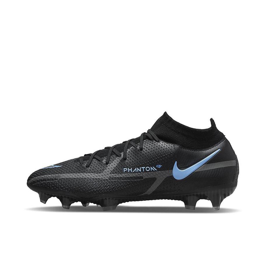 推荐商品：Nike Phantom GT2 Elite FG 顶级 胶质长钉 硬草地天然草地 减震防滑耐磨 足球鞋 中帮/黑色