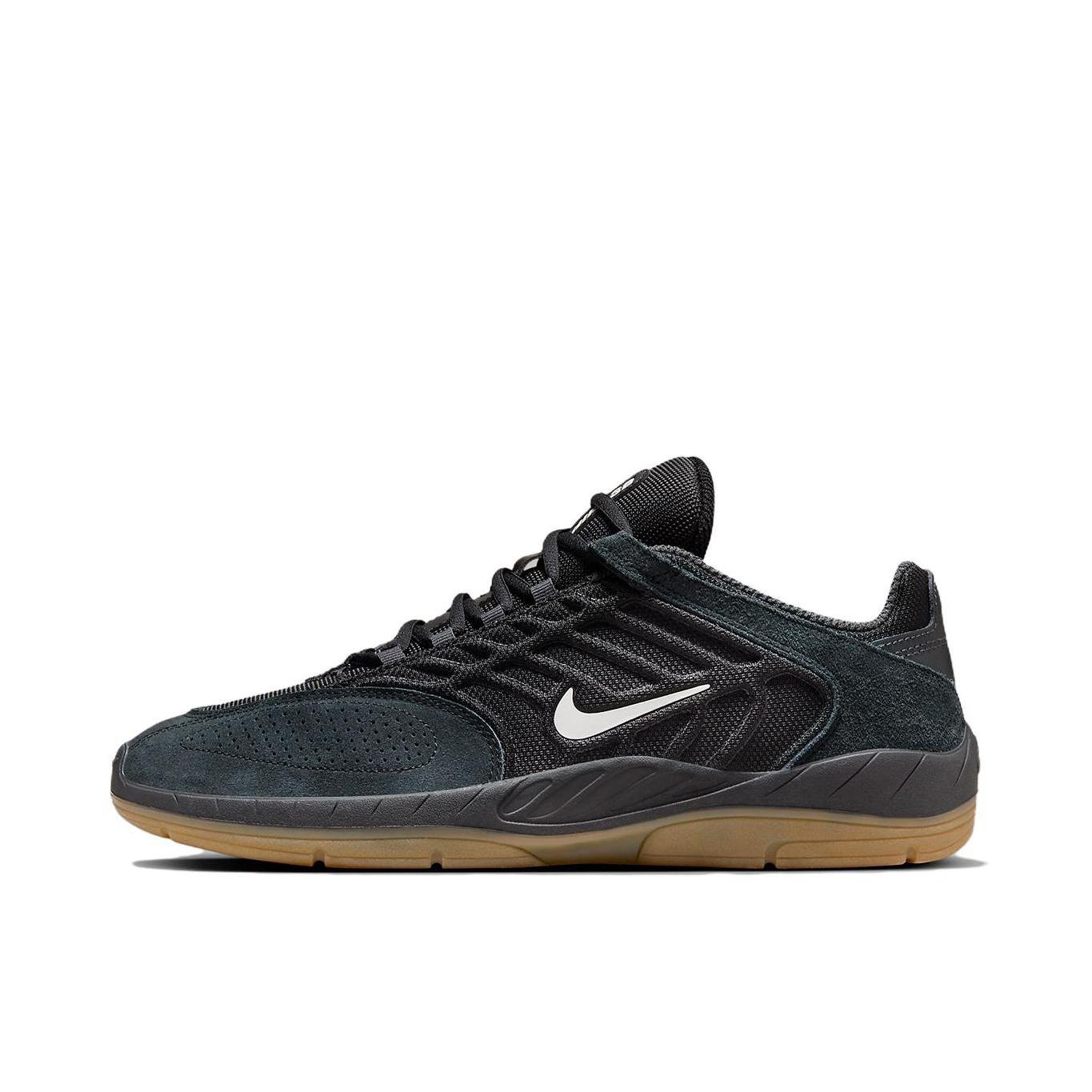 推荐商品：Nike Sb Vertebrae 绒面革 防滑耐磨 网布透气 胶底 复古百搭 运动休闲鞋 黑色