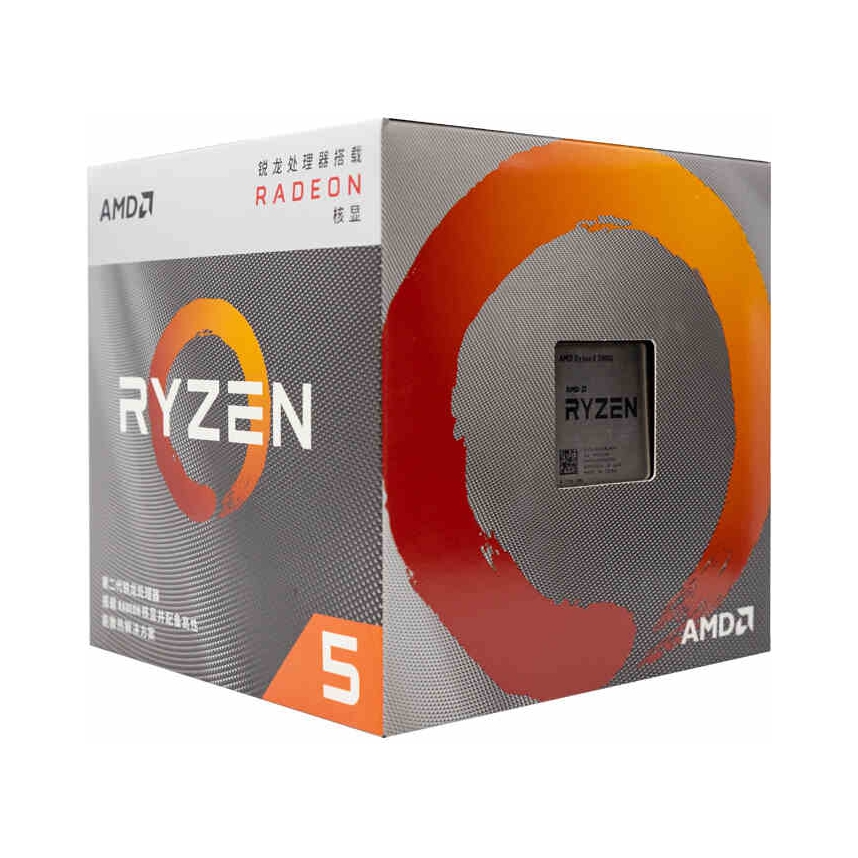 AMD 锐龙5 3400G 4核8线程 CPU盒装处理器