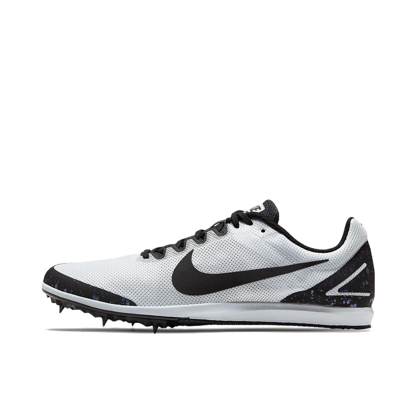推荐商品：Nike Zoom Rival D 10 跑鞋 长跑田径耐磨减震防滑织物马拉松 Grey/Black 灰黑
