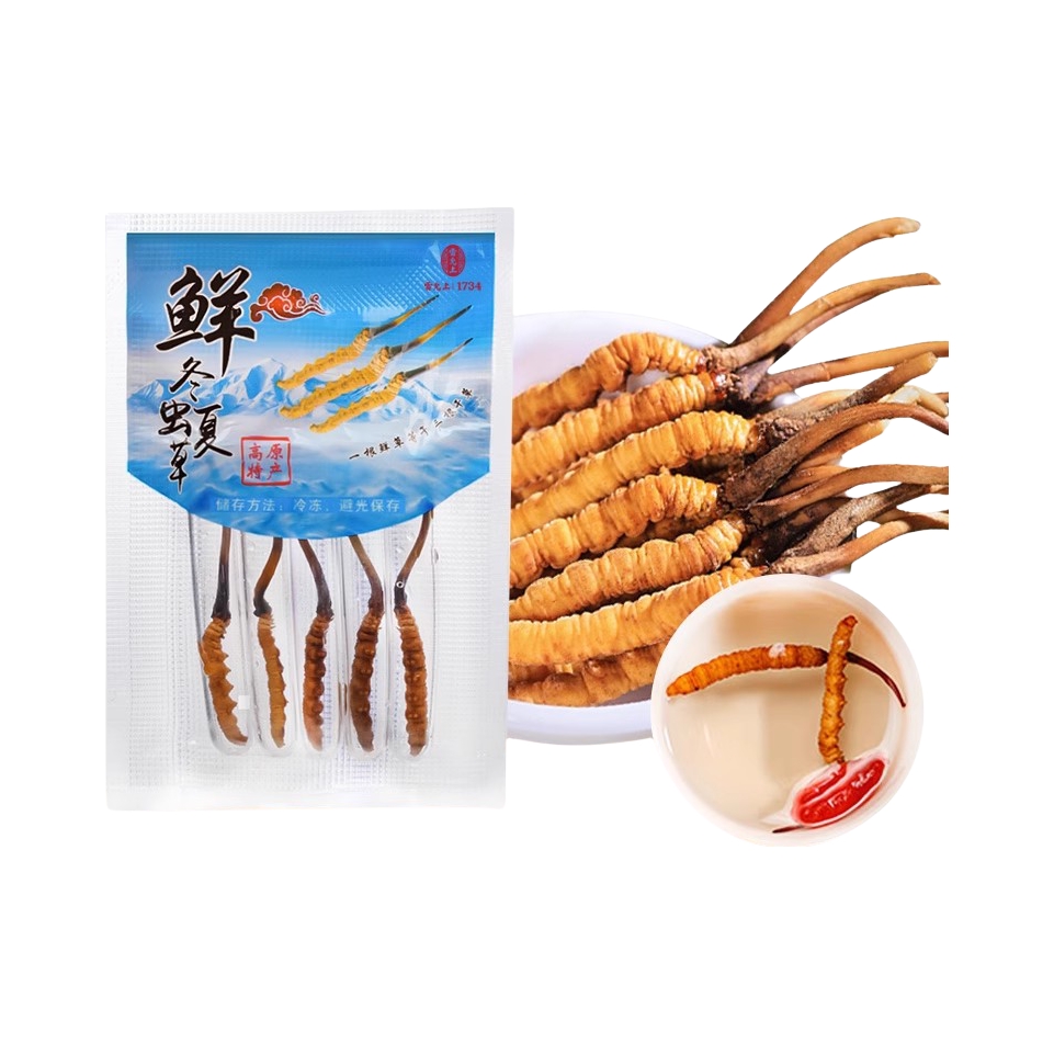 推荐商品：雷允上 冬虫夏草 条装 生态繁育头期采摘
