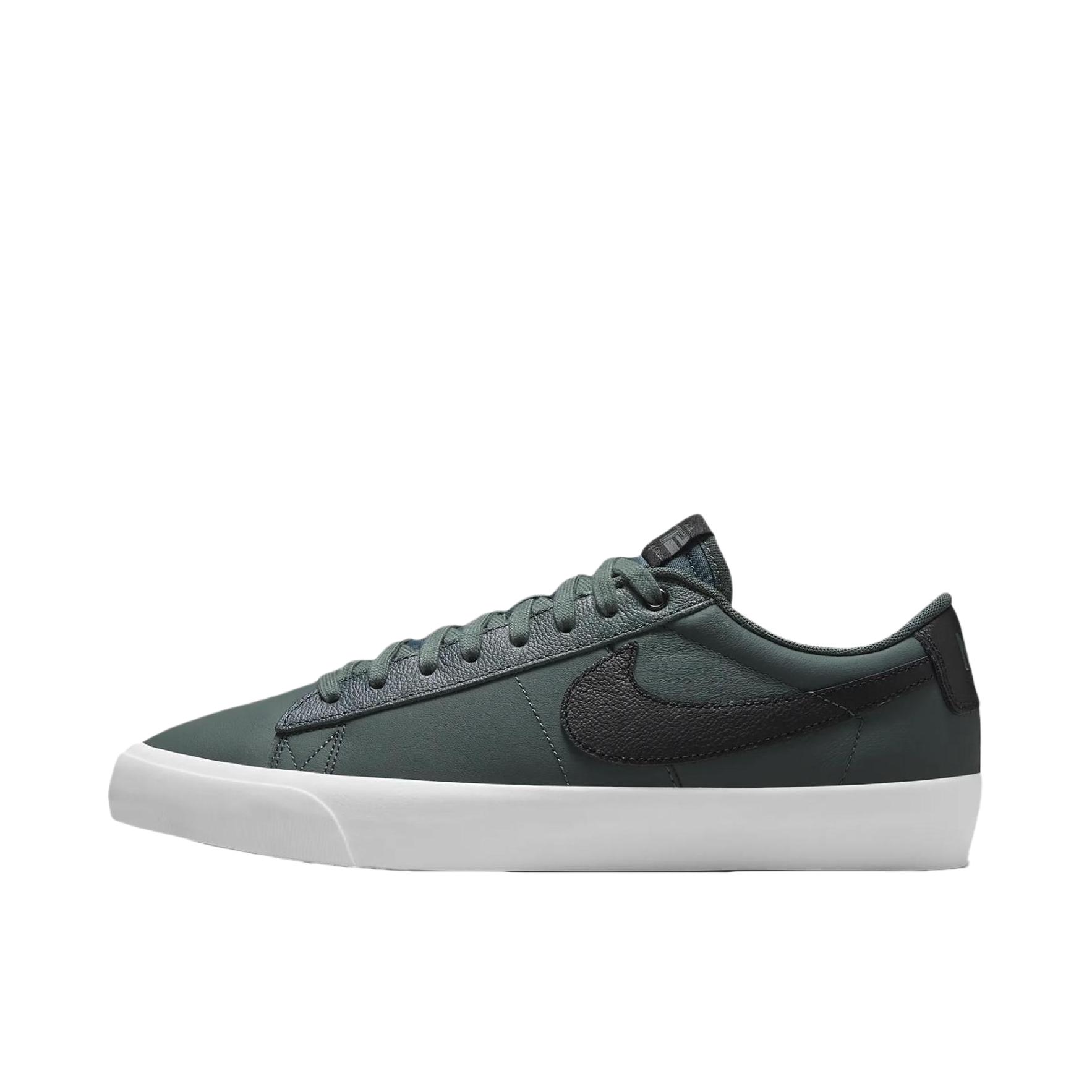 推荐商品：Nike SB Blazer Zoom 滑板鞋 板鞋 拼接时尚复古防滑耐磨透气运动休闲舒适百搭 绿色