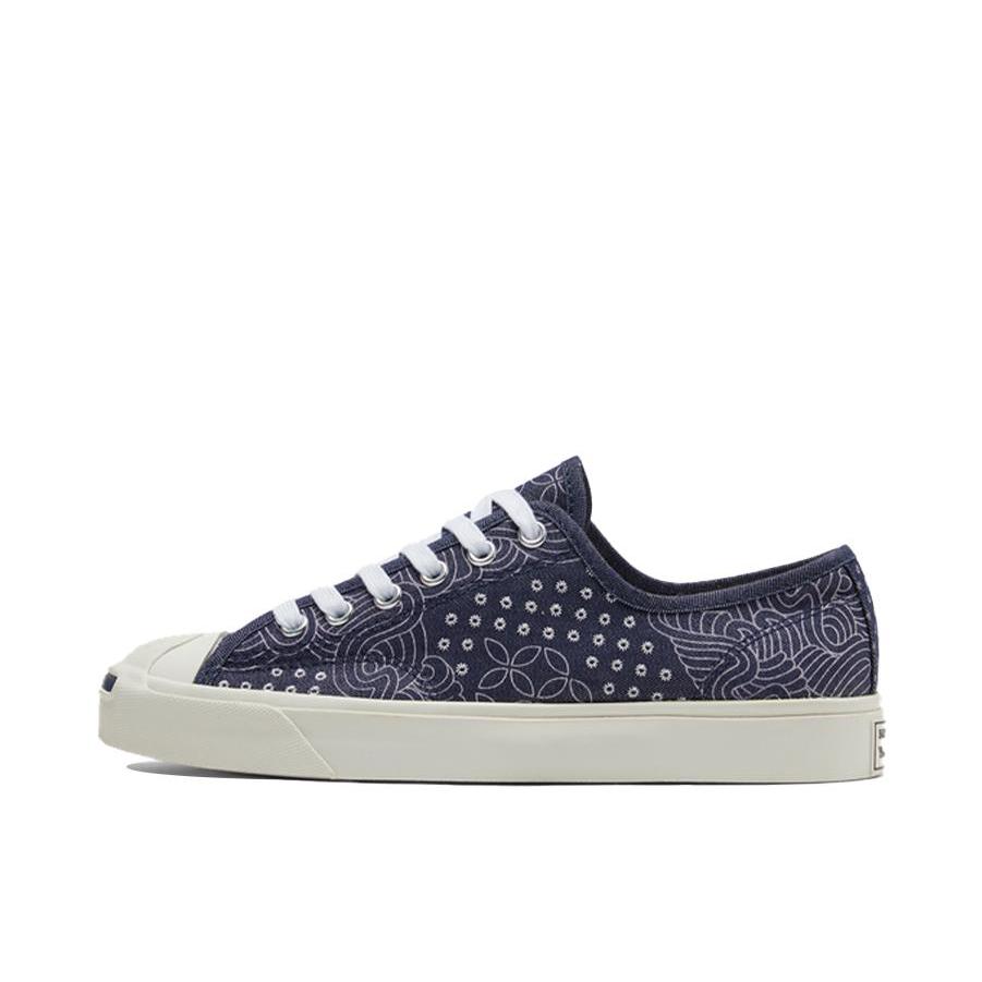 推荐商品：Converse/匡威 Jack Purcell 帆布鞋 圆头防滑耐磨减震轻便复古日常百搭 夜色蓝