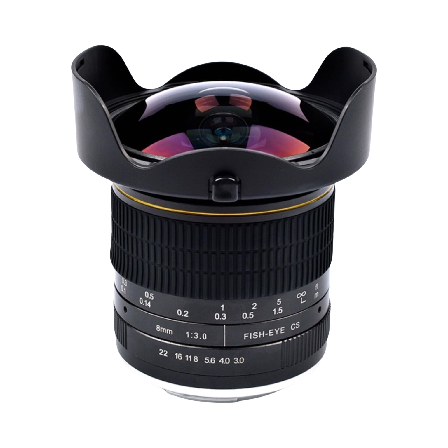 推荐商品：LIGHTDOW 8mm F3 鱼眼镜头 小巧便携 超广角