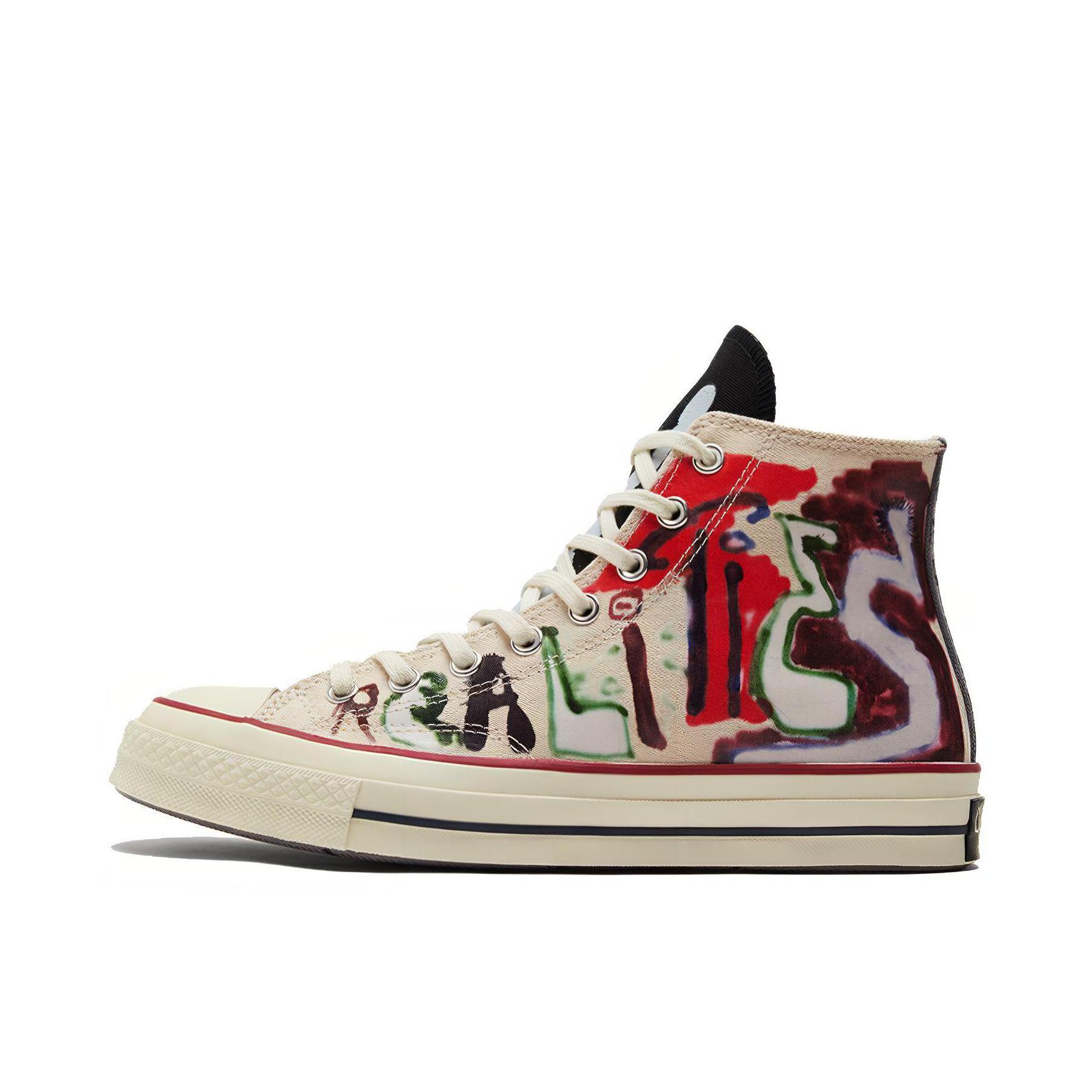 推荐商品：Converse/匡威 1970s 帆布鞋 圆头防滑经典复古轻便时尚拼接百搭 白红