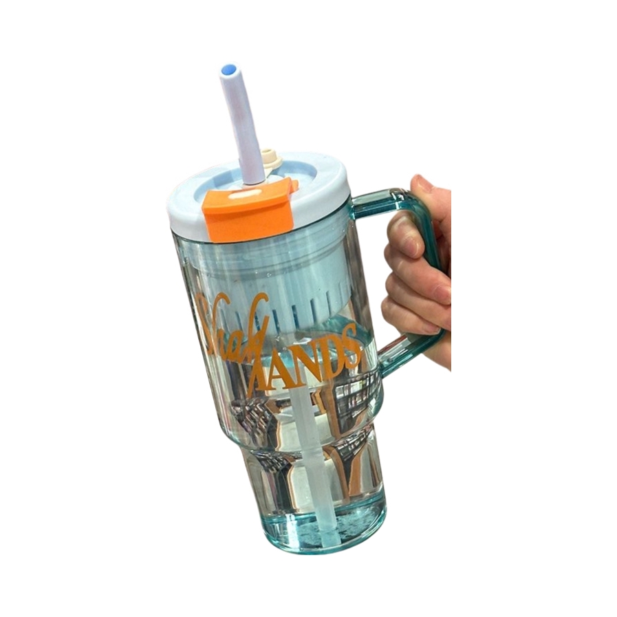 推荐商品：TRUEME/初名 1200ml 塑料 大容量清晰塑杯