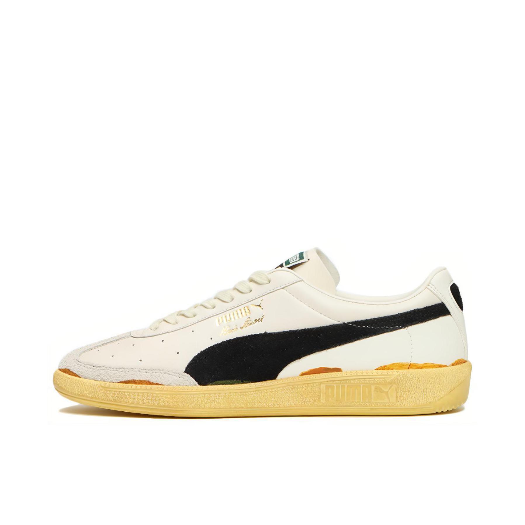推荐商品：Puma/彪马 Vlado Stenzel Suede T头鞋 德训鞋 板鞋 舒适轻便防滑耐磨百搭复古 白色/黑色