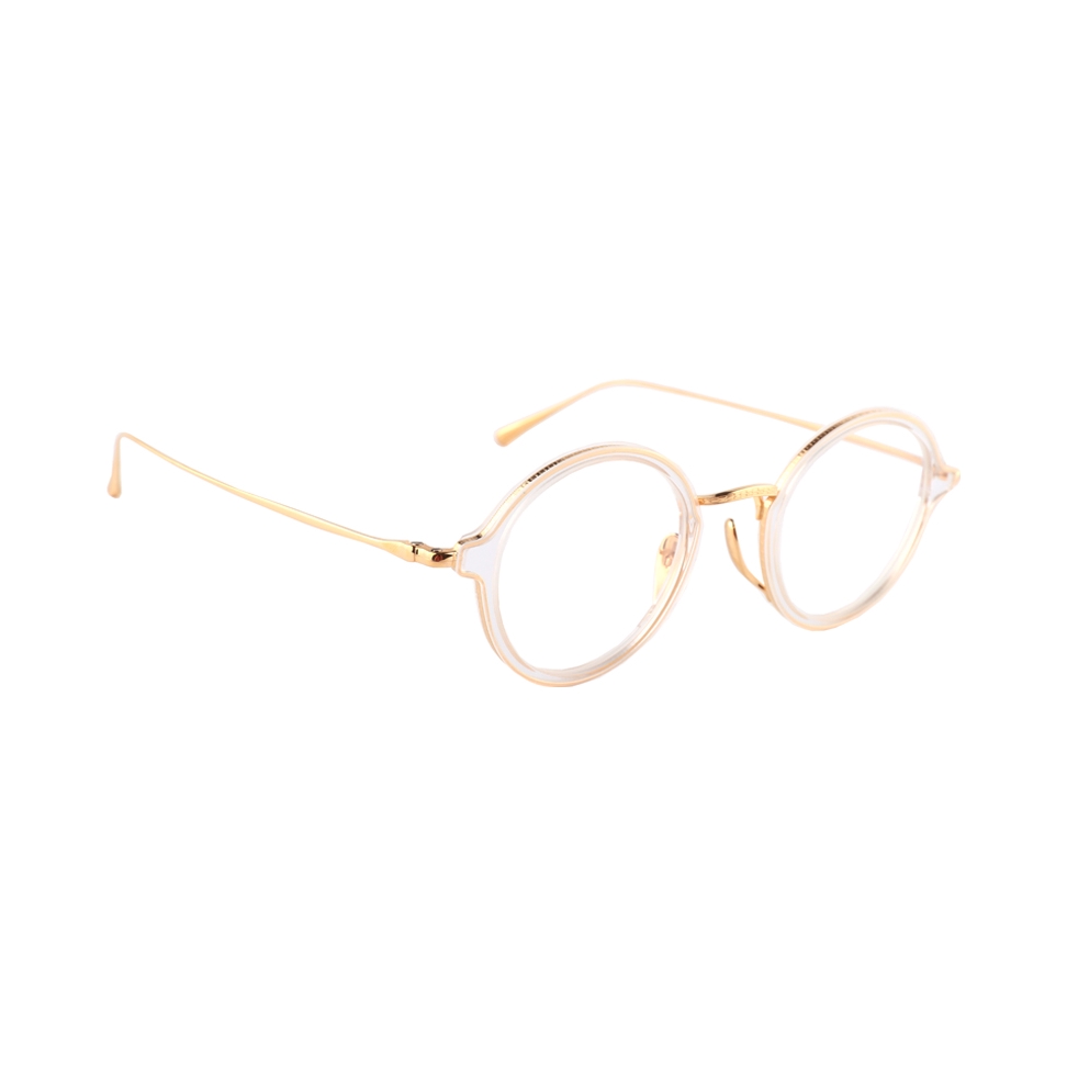 推荐商品：Kame ManNen/万年龟 复古板材钛眼镜 KMN1110