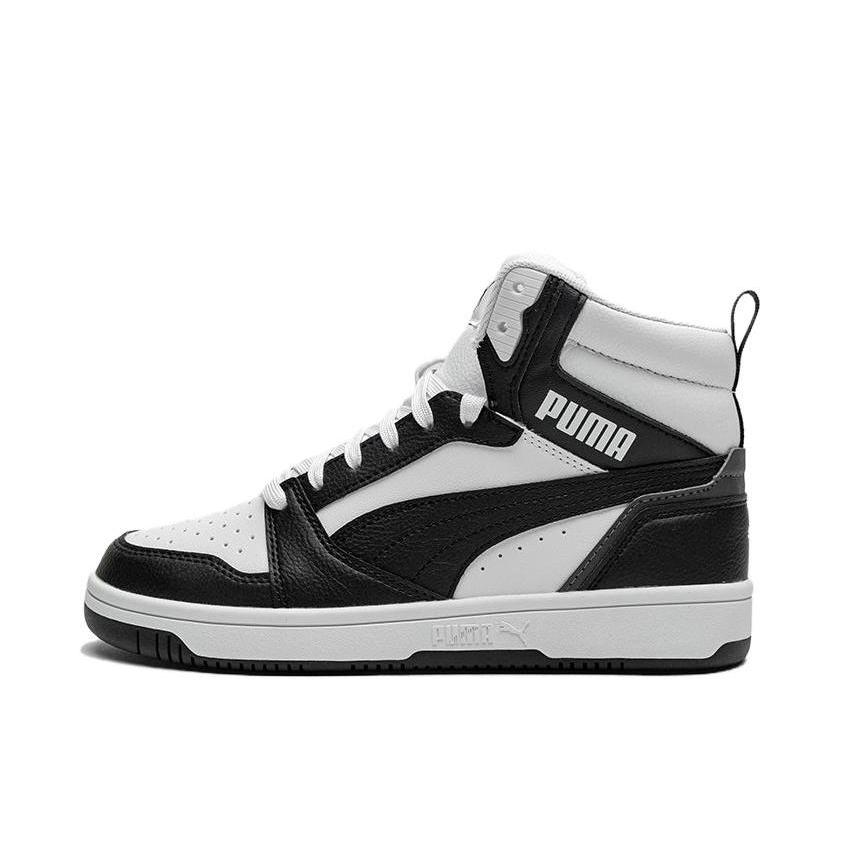 推荐商品：Puma/彪马 Rebound V6 小白鞋 板鞋 防滑耐磨舒适透气轻便复古百搭薄底耐穿篮球风 大童/白色/黑色/迷雾灰