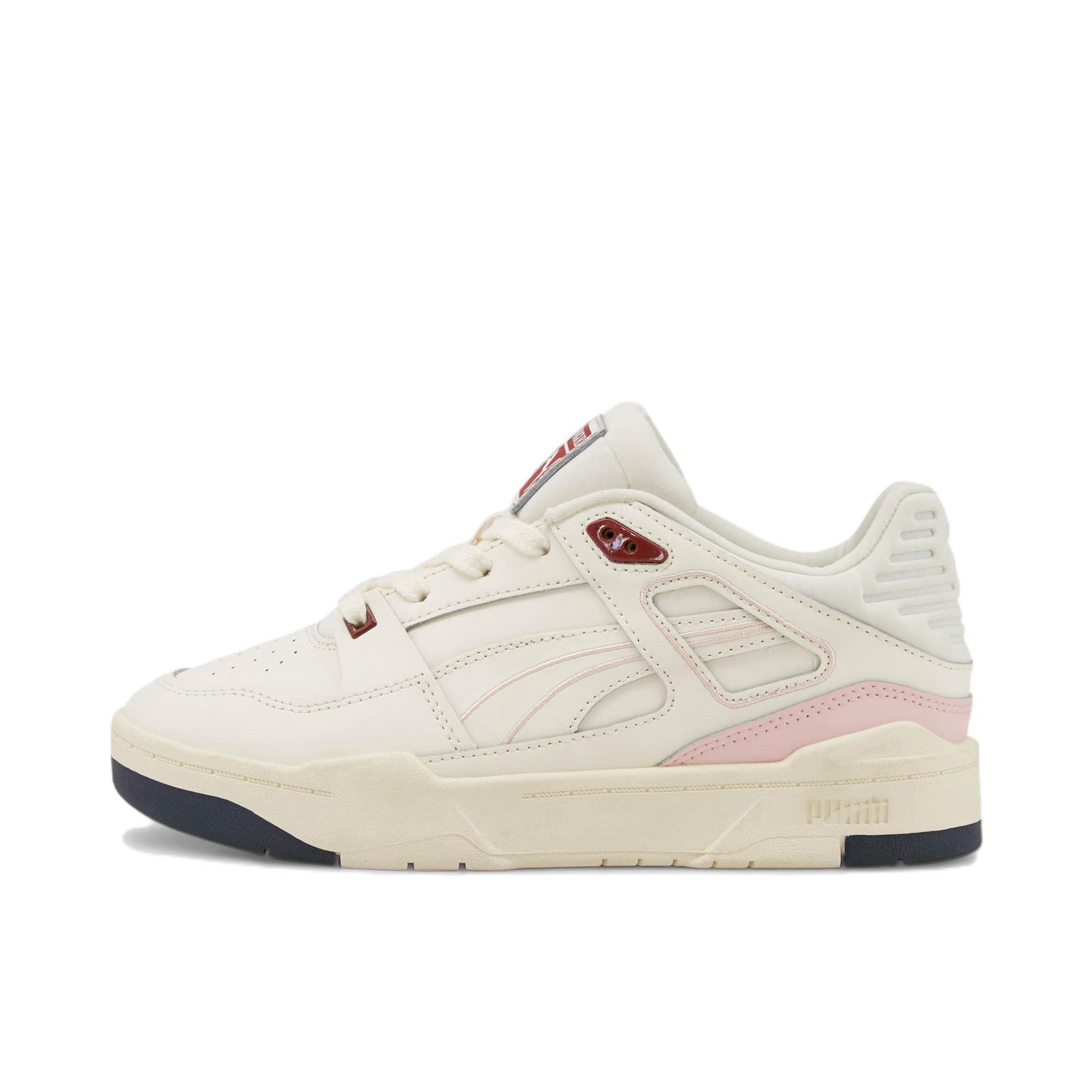 推荐商品：Puma/彪马 Slipstream 板鞋 厚底复古防滑耐磨轻便透气 VOGUE联名/白色/粉色