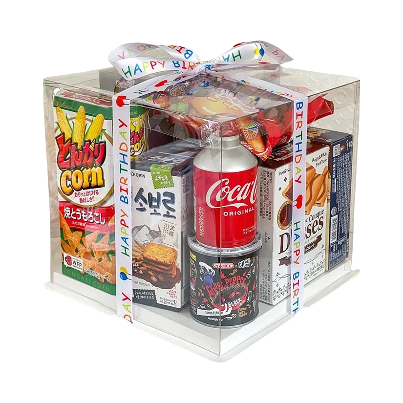 推荐商品：里奈零食 品牌零食 透明蛋糕大礼盒