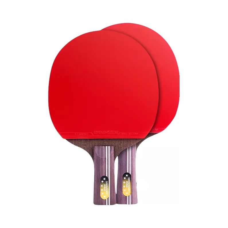 推荐商品：名耐 专业级 六星 高弹 专业 纯木底板 双面反胶 乒乓球拍 M-P006B