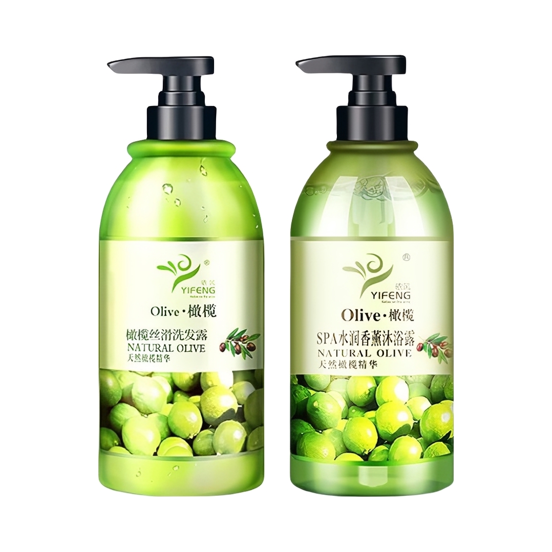 推荐商品：依风 天然橄榄精华洗护套装 柔顺发丝不假滑 毛躁