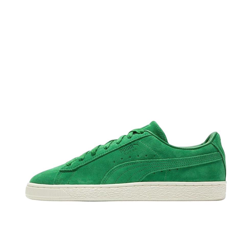 推荐商品：Puma/彪马 Suede Classic 面包鞋 板鞋 舒适百搭防滑耐磨轻便透气复古低帮圆头 草绿/白色