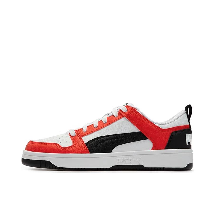 推荐商品：Puma/彪马 Rebound LayUp 小白鞋 板鞋 休闲百搭复古防滑耐磨轻松舒适透气防水运动 红色/白色/黑色