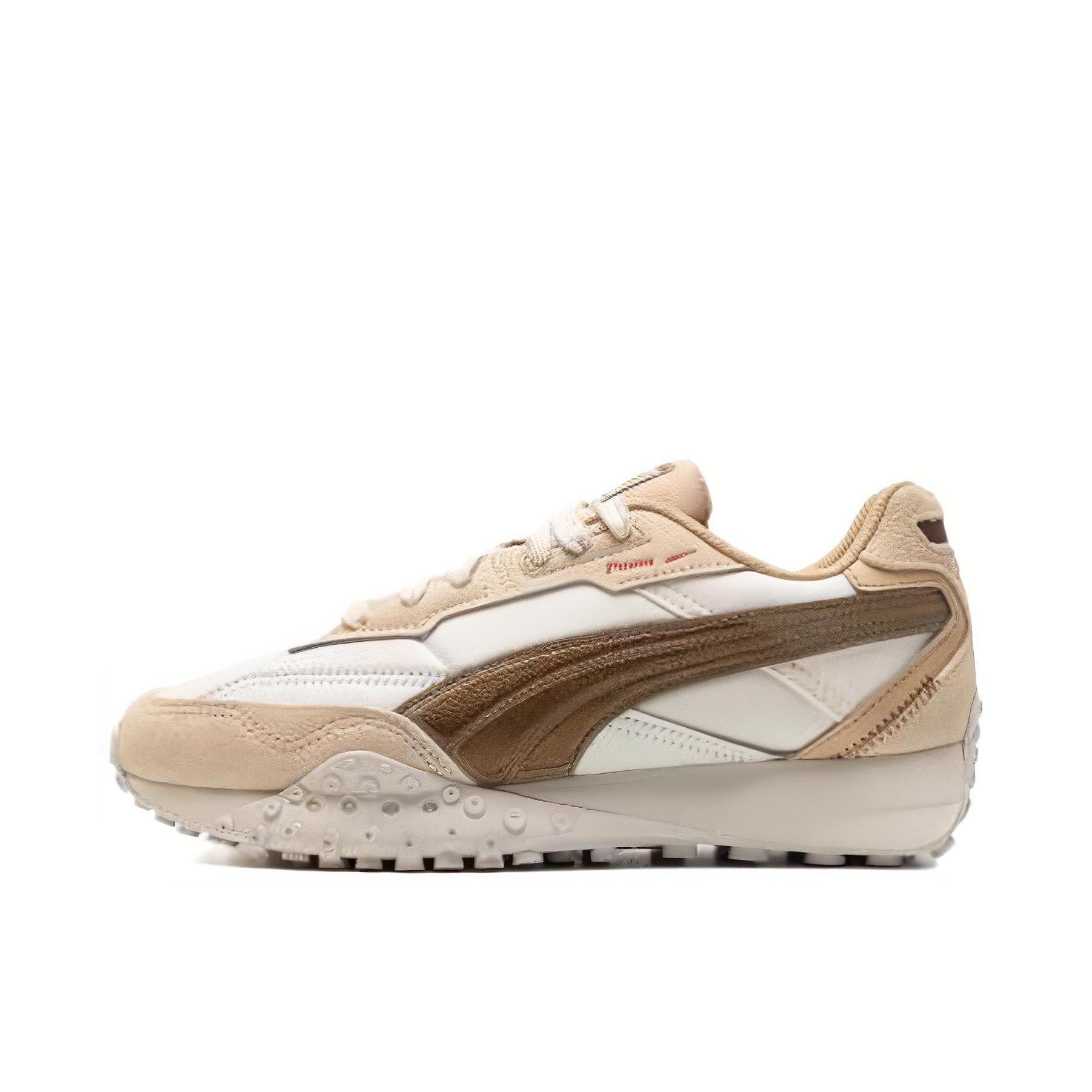 推荐商品：Puma/彪马 Blktop Rider 运动休闲鞋 防滑耐磨舒适百搭复古轻便透气 浅卡其/棕色