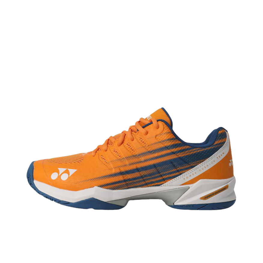 推荐商品：YONEX/尤尼克斯 Power Cushion 动力垫系列 轻便 减震 防滑 比赛 低帮 网球鞋 橙色/蓝色/白色